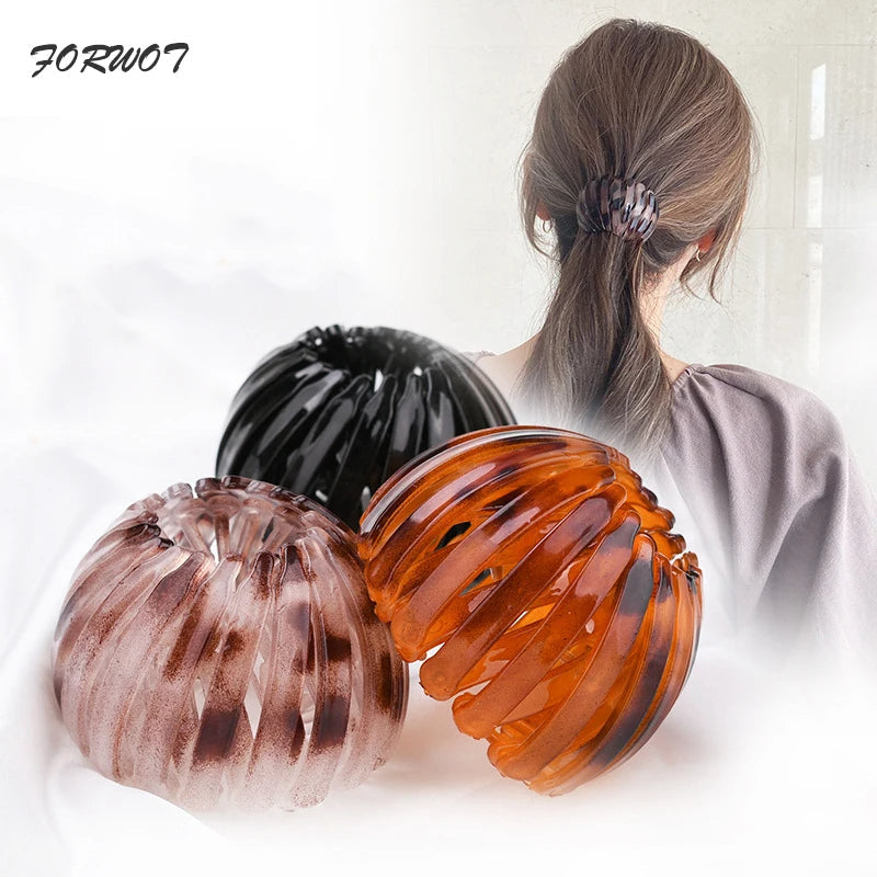 Ponytail Hair Rings Clips