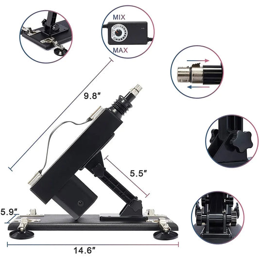 Adjustable Masturbating Pumping Gun for Women