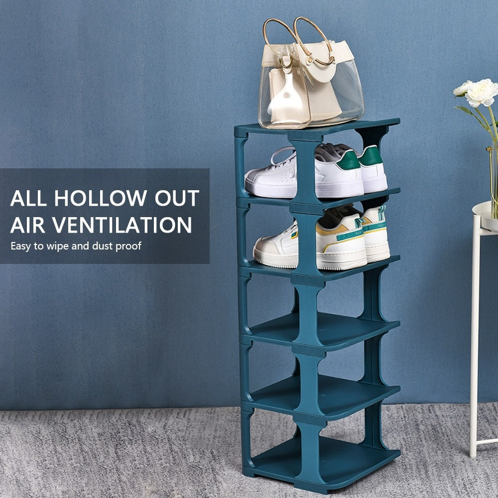 5 Layer Stackable Shoe Rack