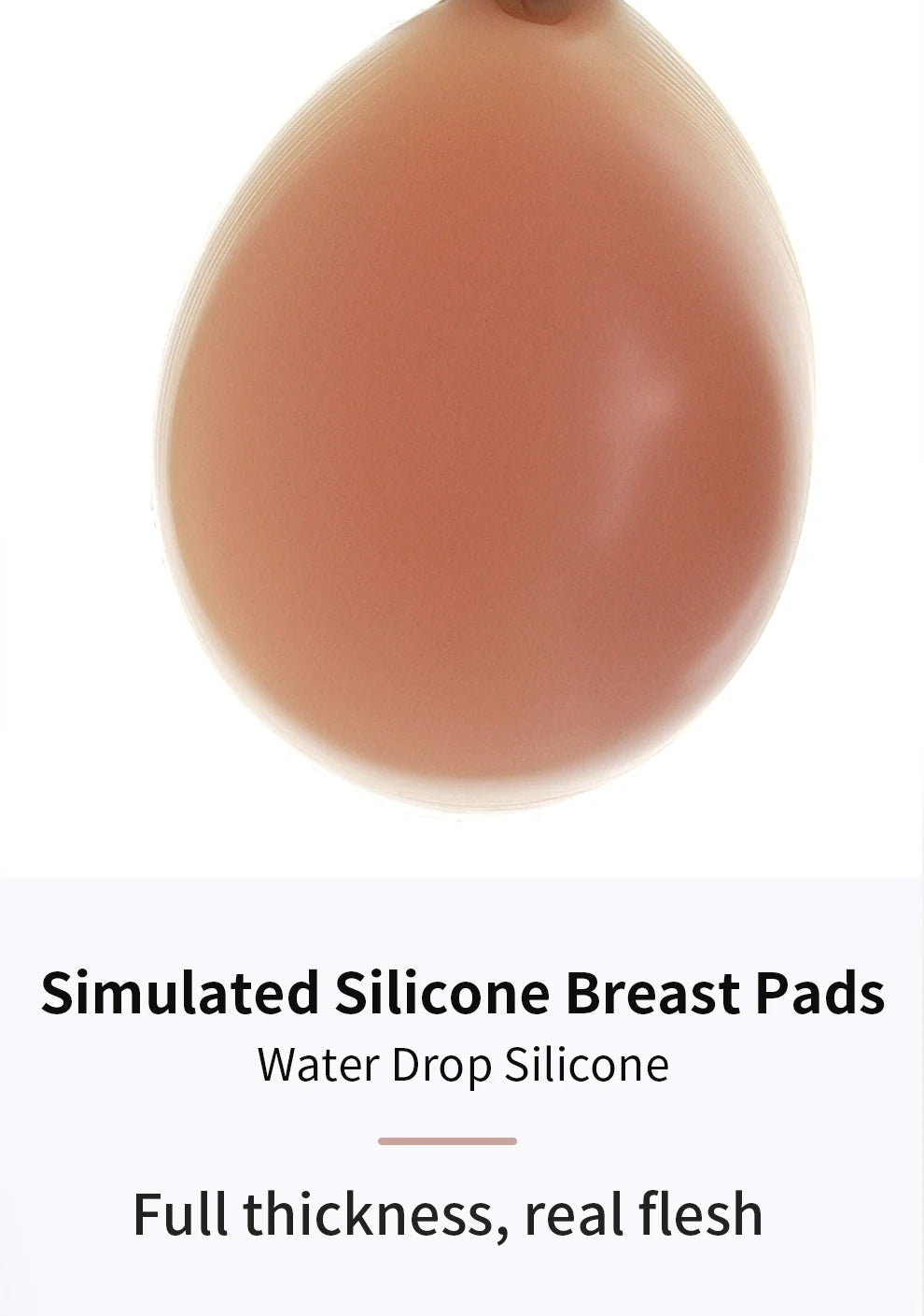 2 In 1 Silicone Breast Pocket Bra with Pad