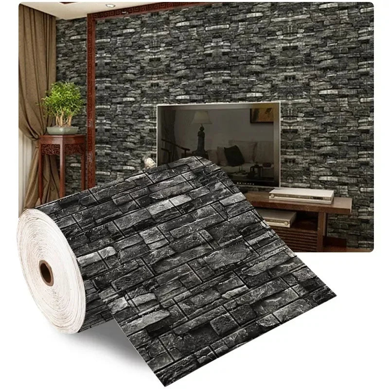 3D Brick Wall Sticker