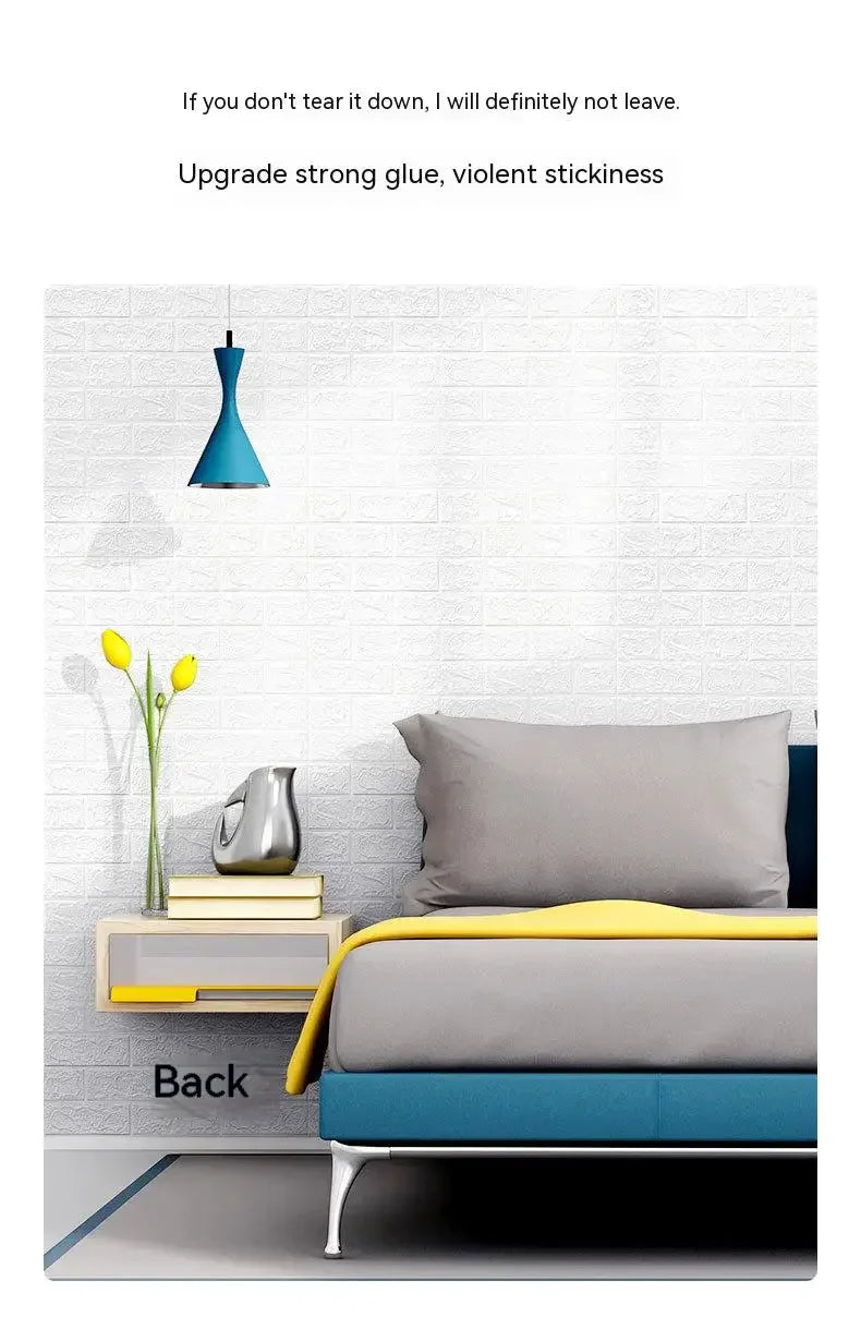 3D Brick Wall Sticker