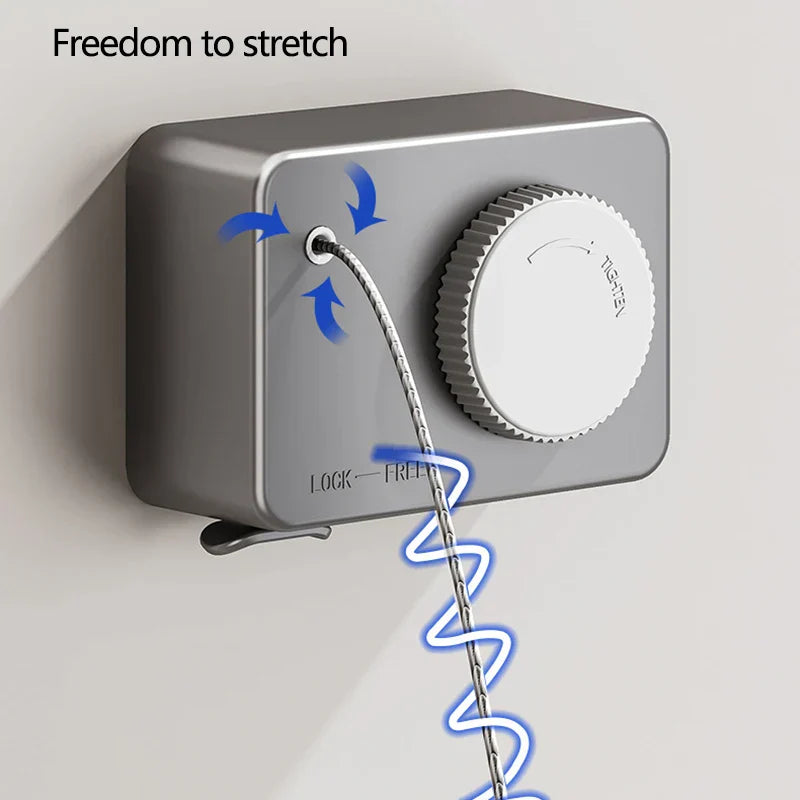 Clothesline Drying Rack Wall