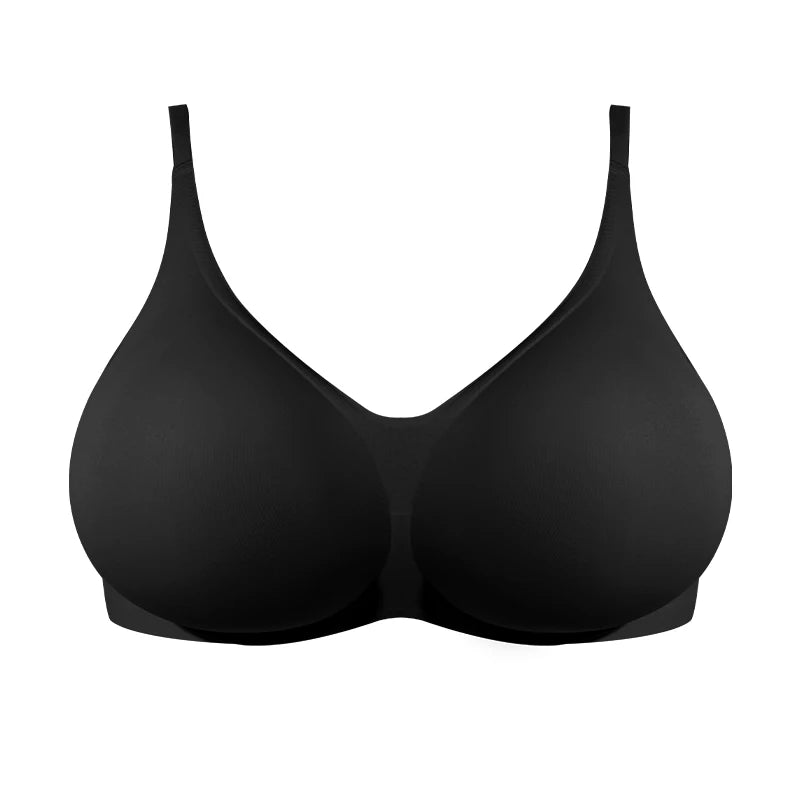 2 In 1 Silicone Breast Pocket Bra with Pad
