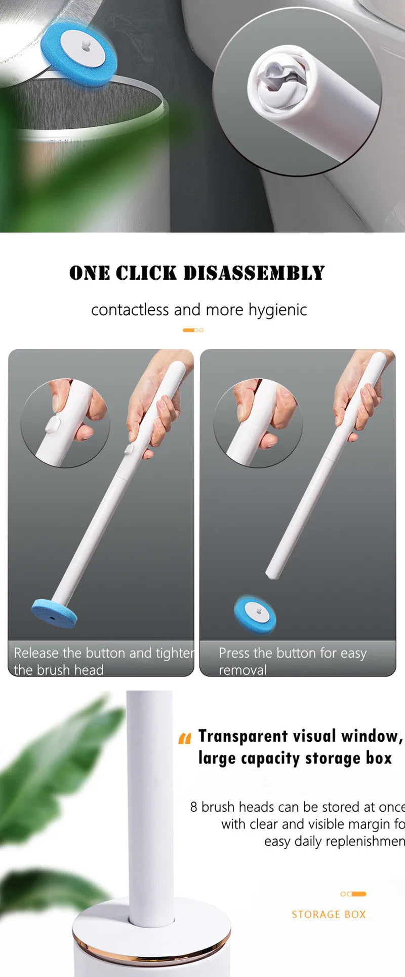 Disposable Toilet Brush