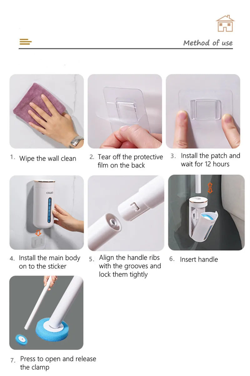 Disposable Toilet Brush