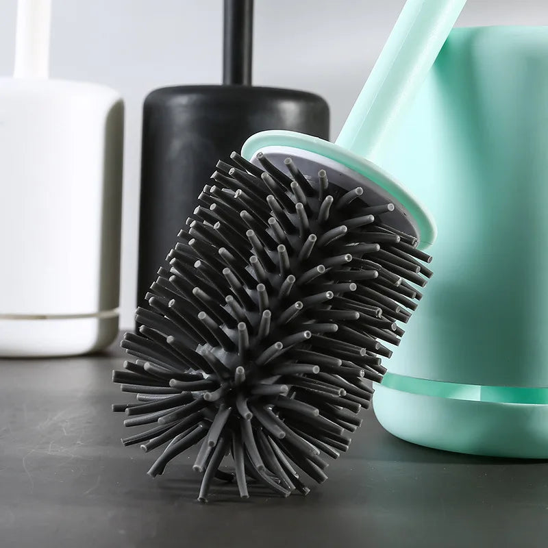 Silicone Toilet Quick Drying Cleaning Brush