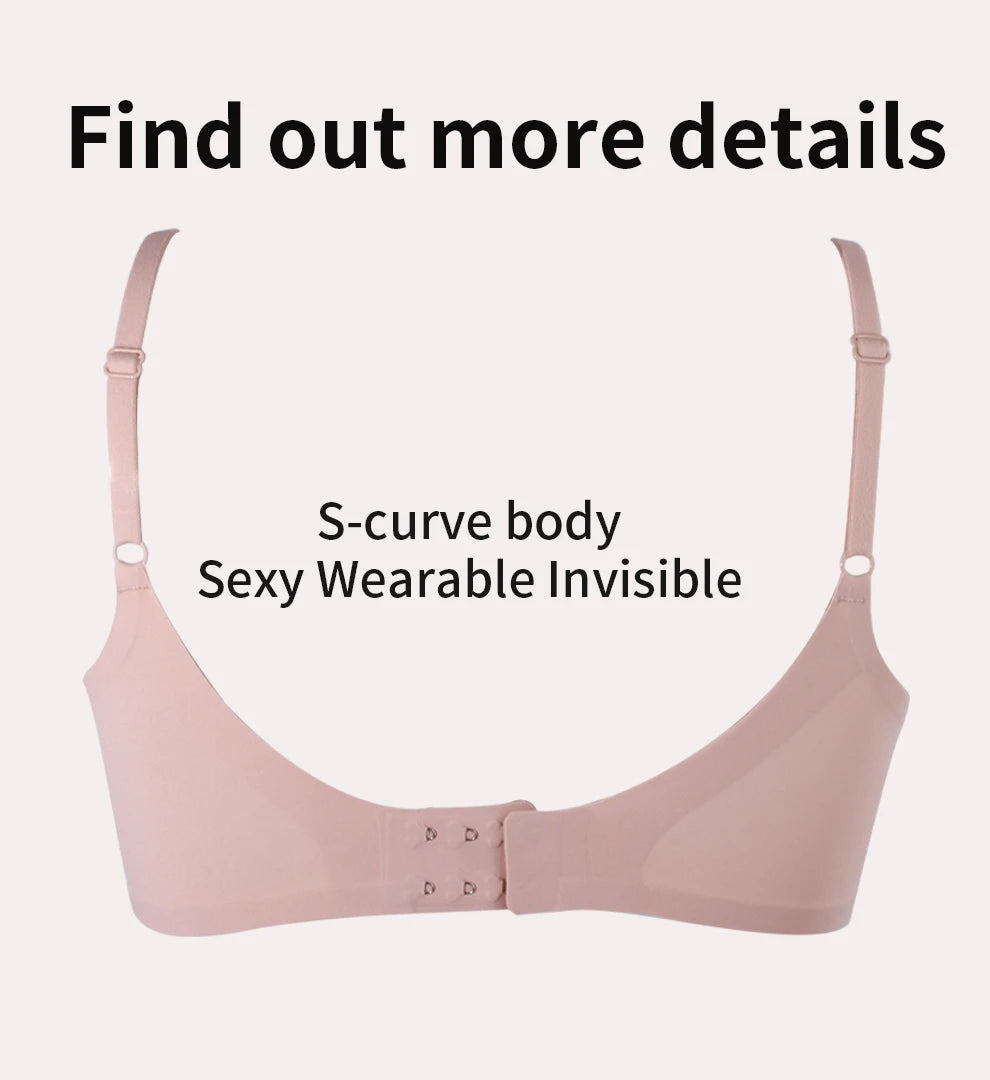2 In 1 Silicone Breast Pocket Bra with Pad