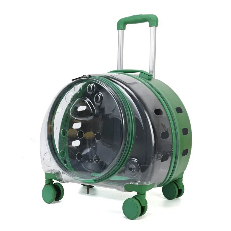 Pet Suitcase Trolley