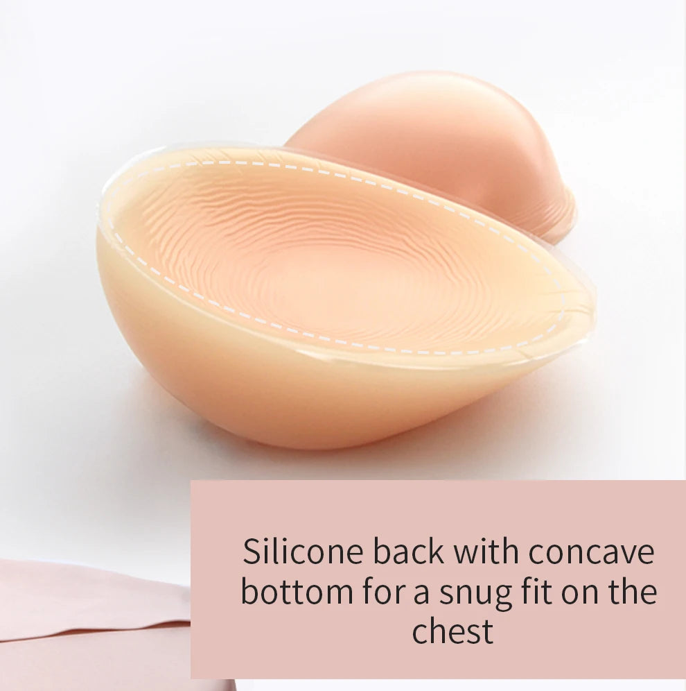 2 In 1 Silicone Breast Pocket Bra with Pad