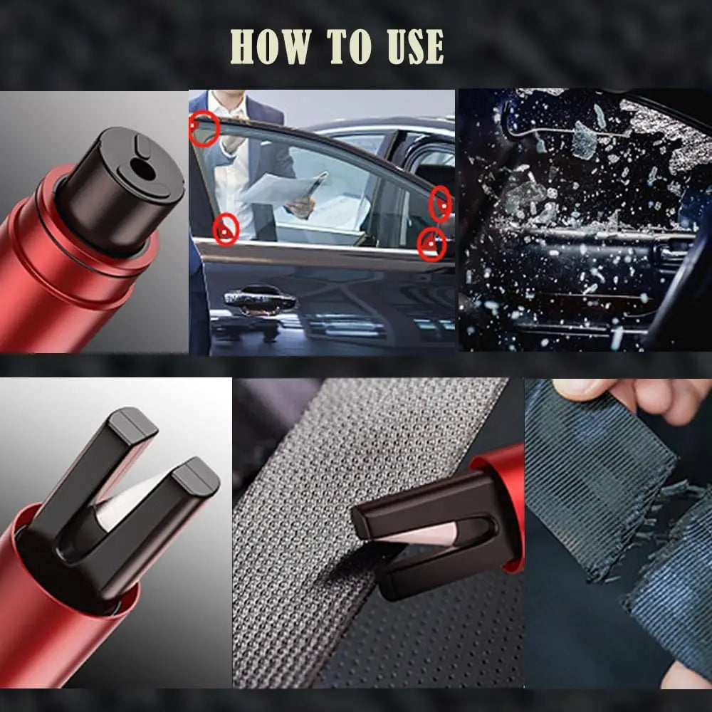 Glass Breaker and Seatbelt