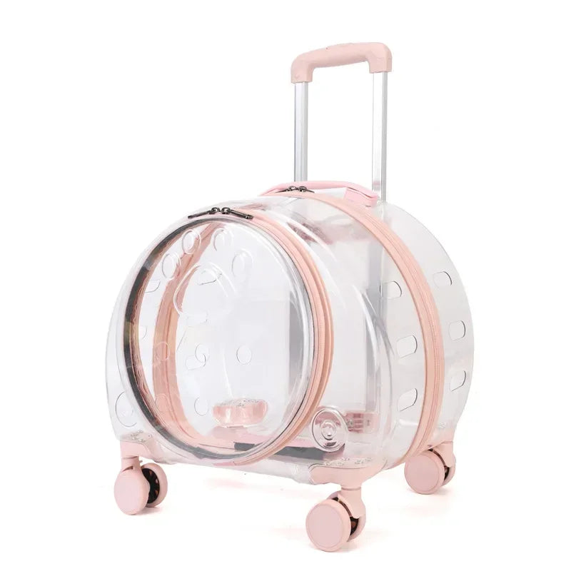 Pet Suitcase Trolley