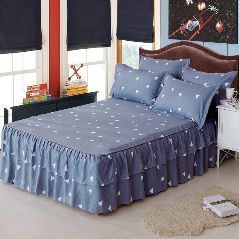 Bed Skirt Printed Flower
