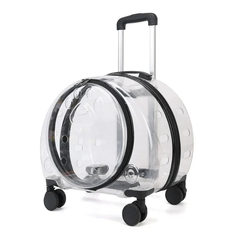 Pet Suitcase Trolley