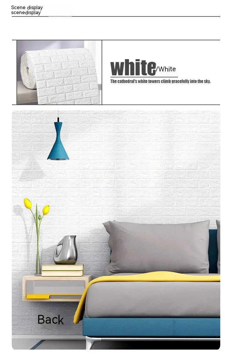 3D Brick Wall Sticker