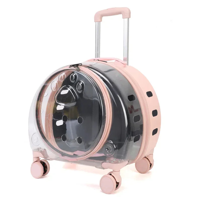 Pet Suitcase Trolley
