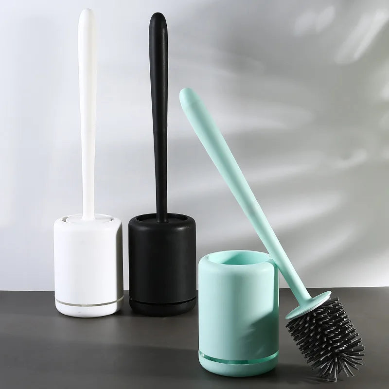 Silicone Toilet Quick Drying Cleaning Brush