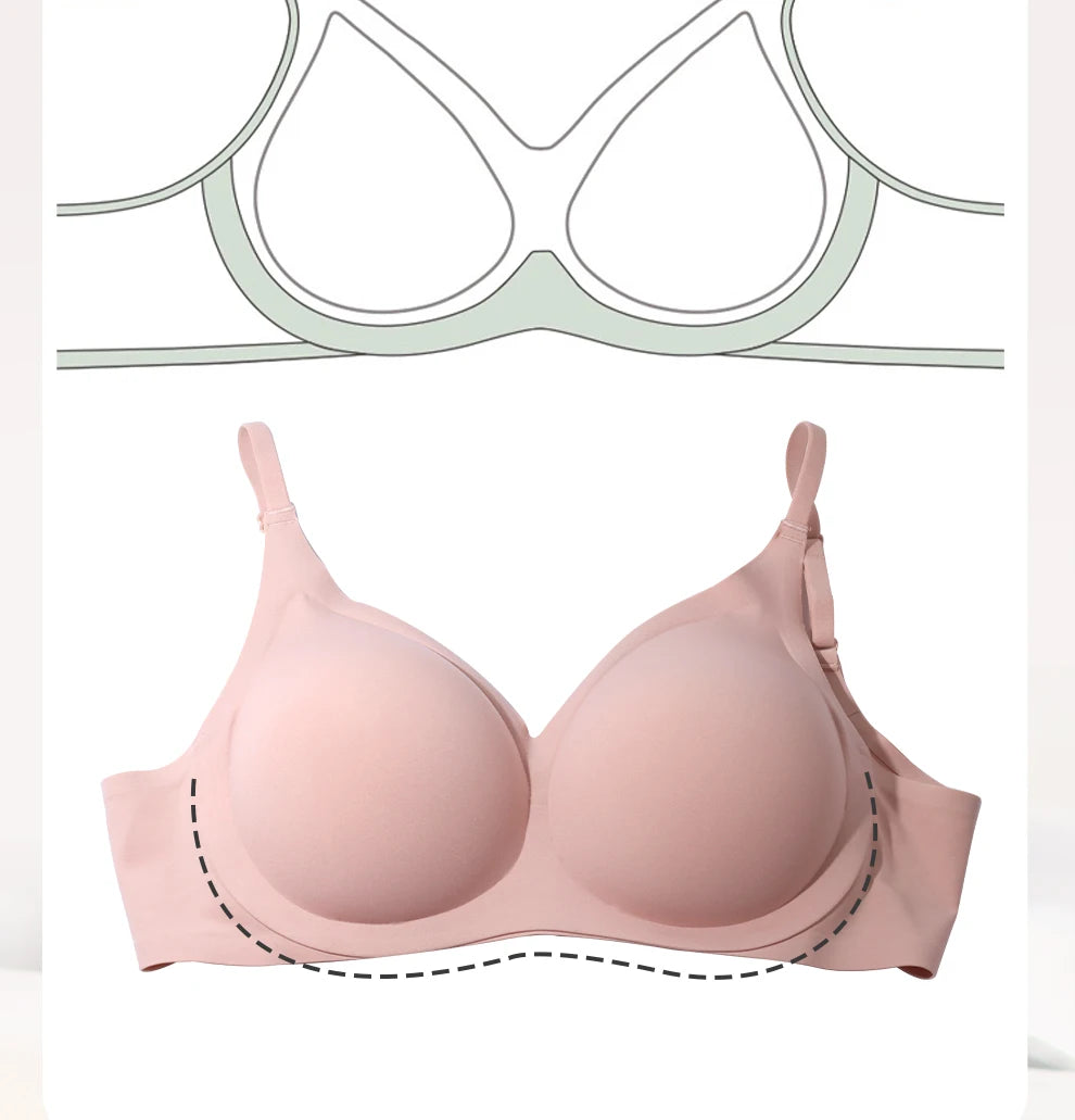 2 In 1 Silicone Breast Pocket Bra with Pad