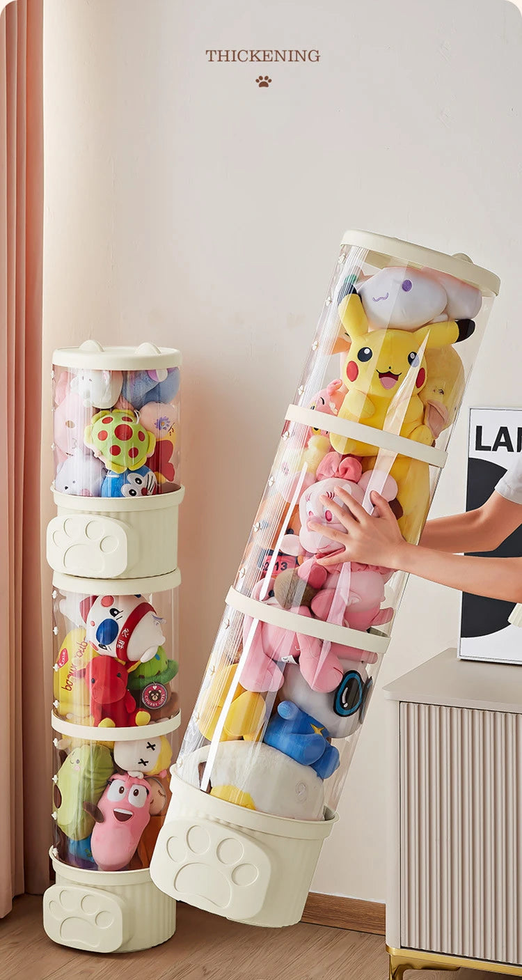 Doll storage Box Bucket