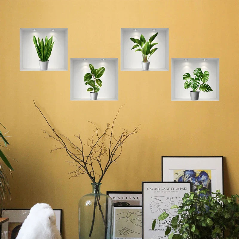 4 pcs Decorative Sticker