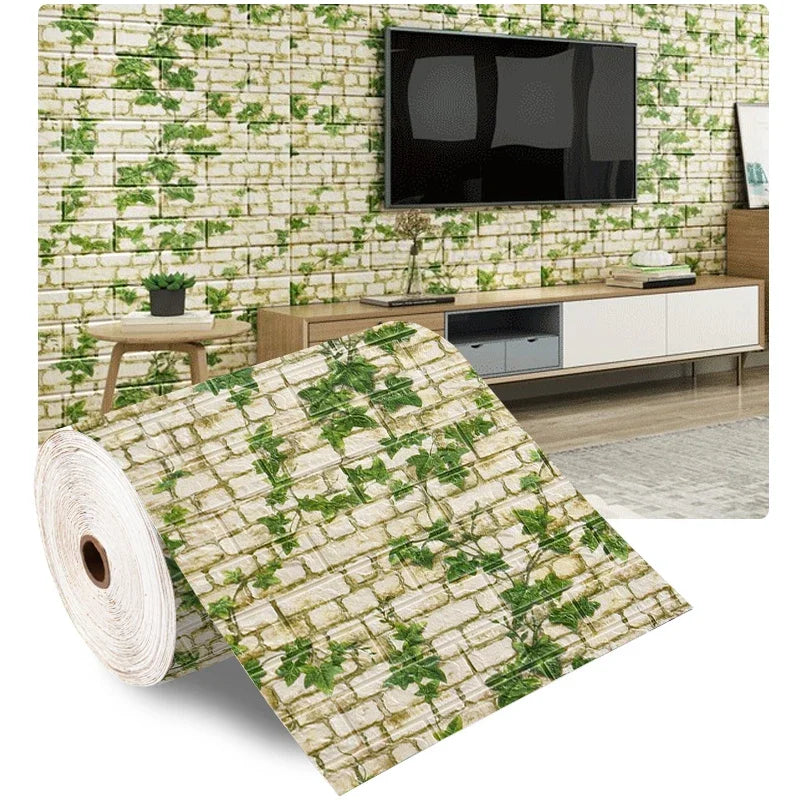 3D Brick Wall Sticker