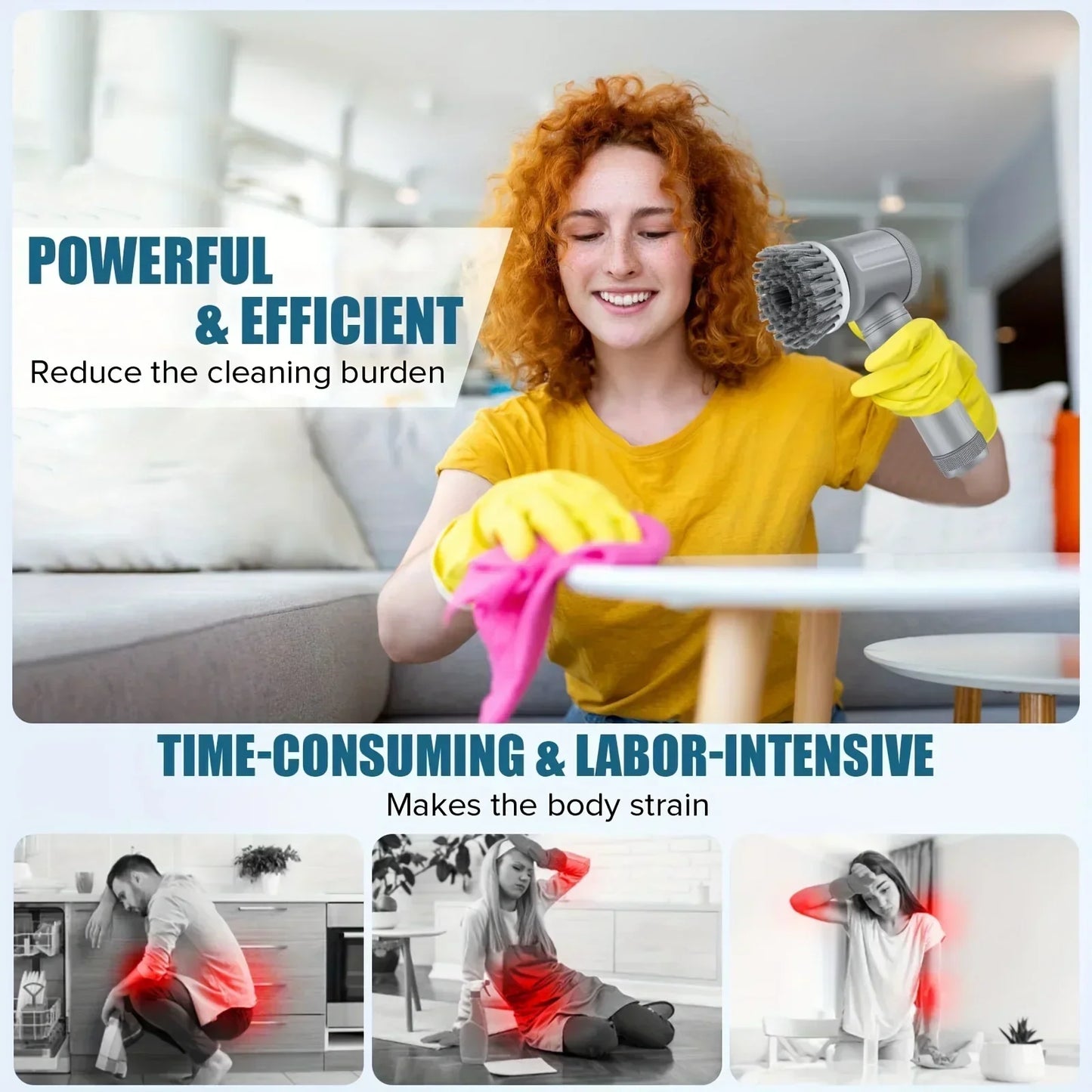 Spin Scrubber Brush