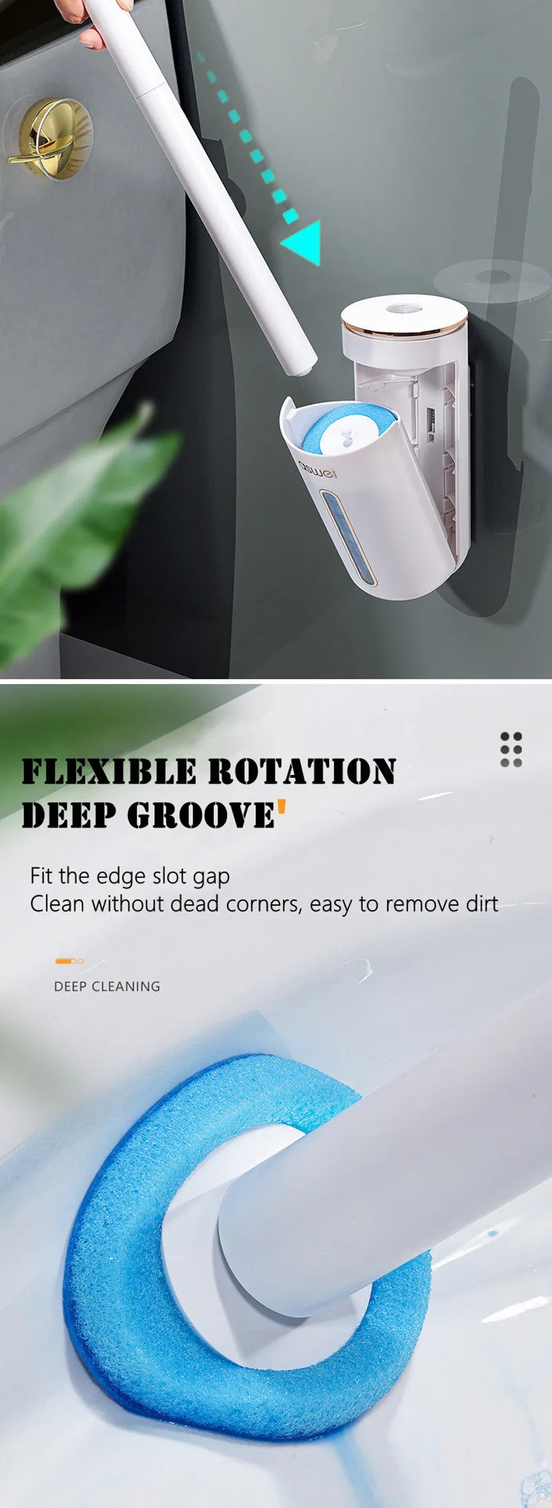 Disposable Toilet Brush