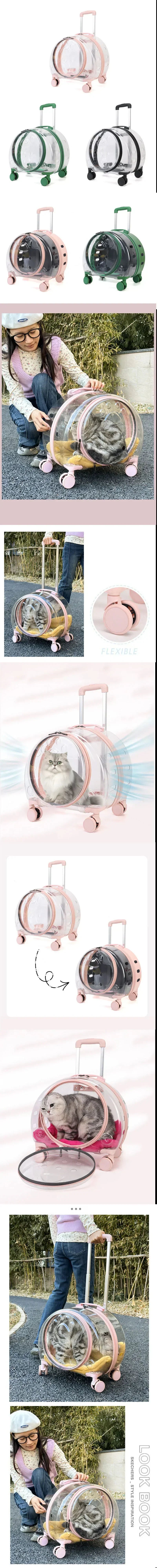 Pet Suitcase Trolley