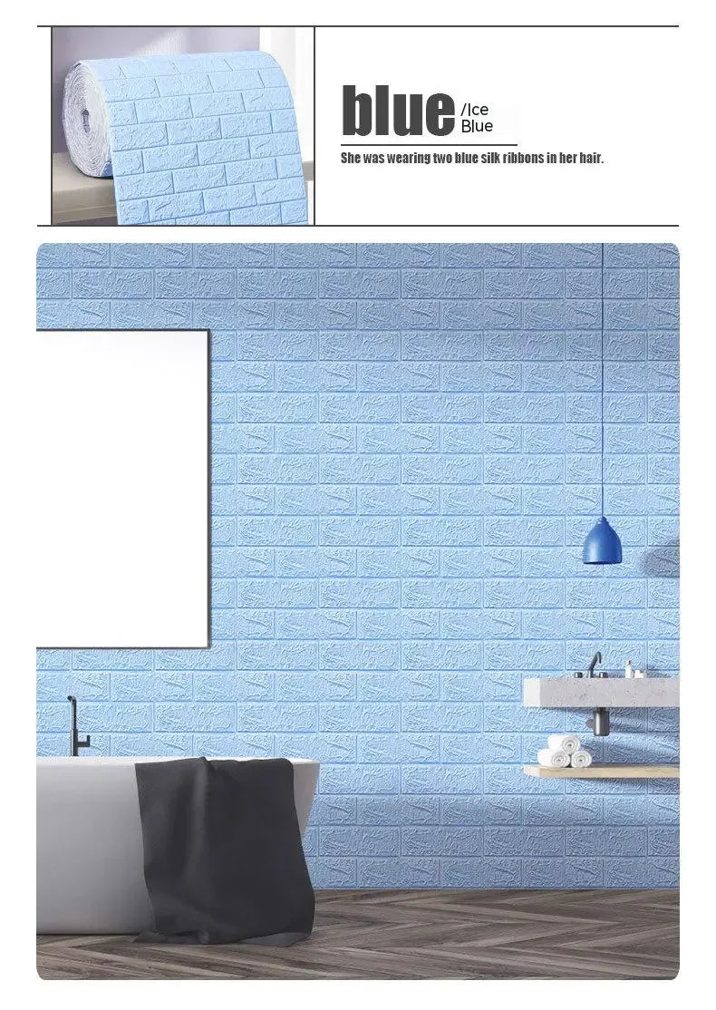3D Brick Wall Sticker
