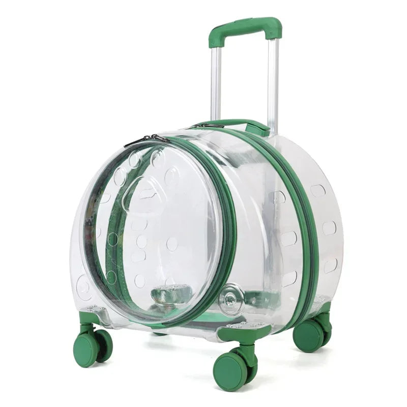 Pet Suitcase Trolley