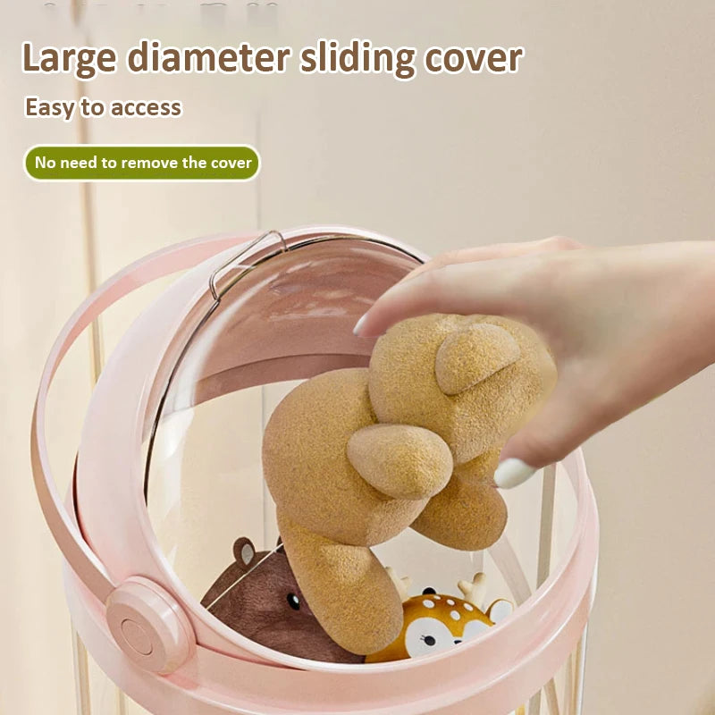 Doll storage Box Bucket