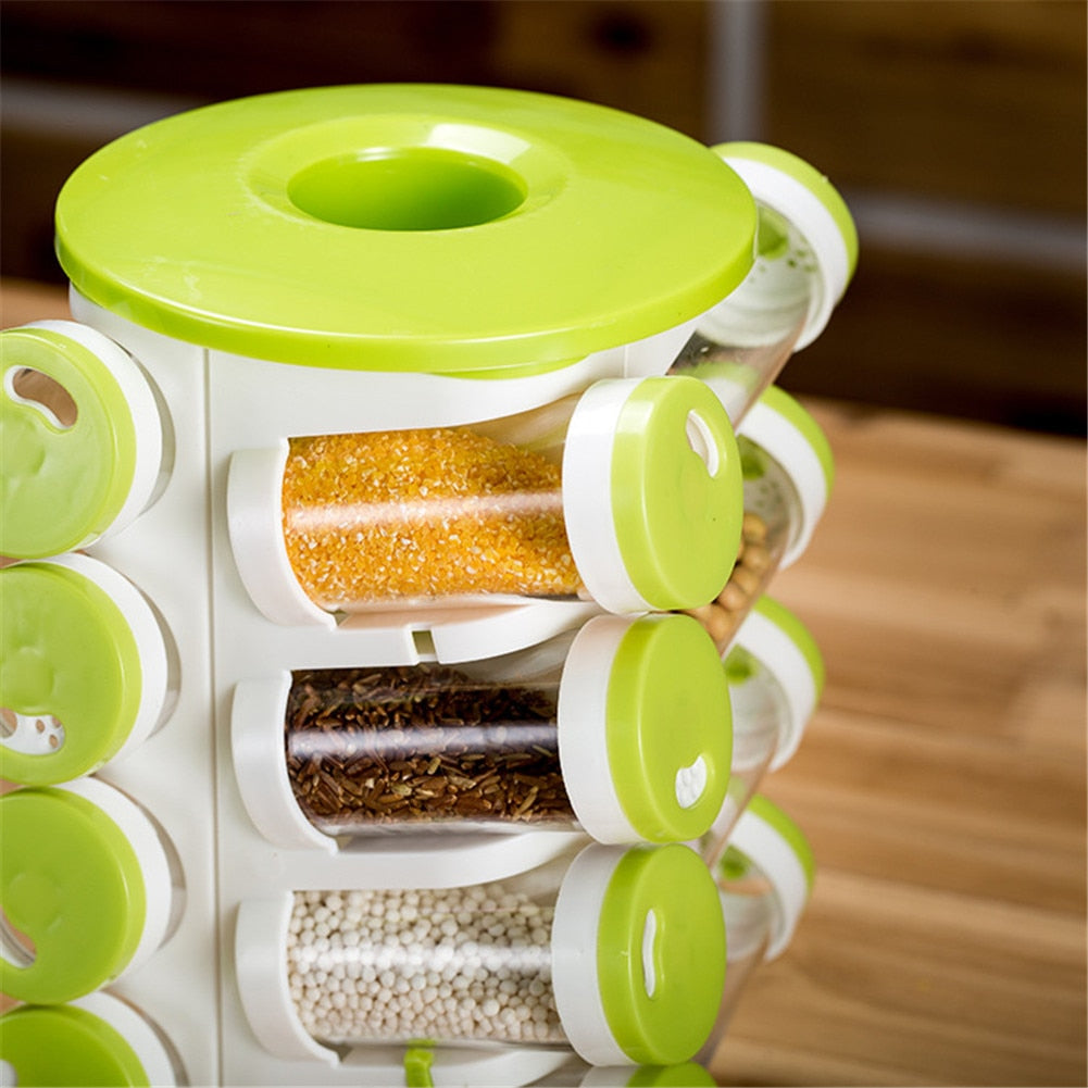 Rotating Grain Bottle Holder