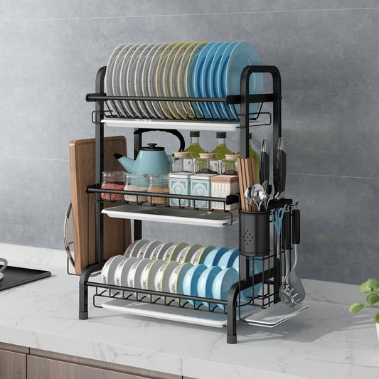 Double-layer Supplies Rack