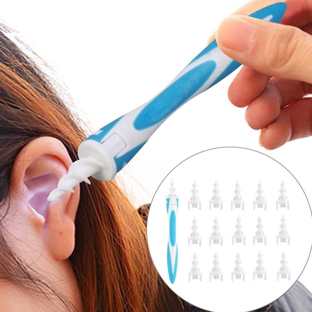 Flexible Soft Spiral Ear Cleaner