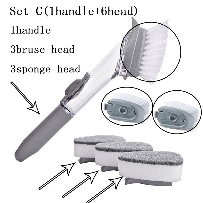 2 In1 Long Handle Brush