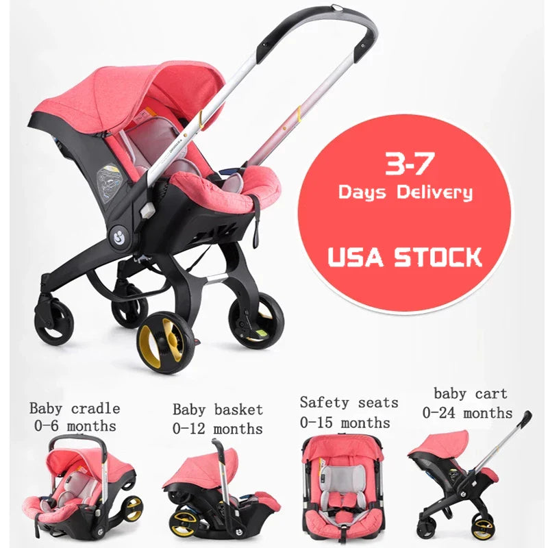 Baby Stroller Seat Trolley