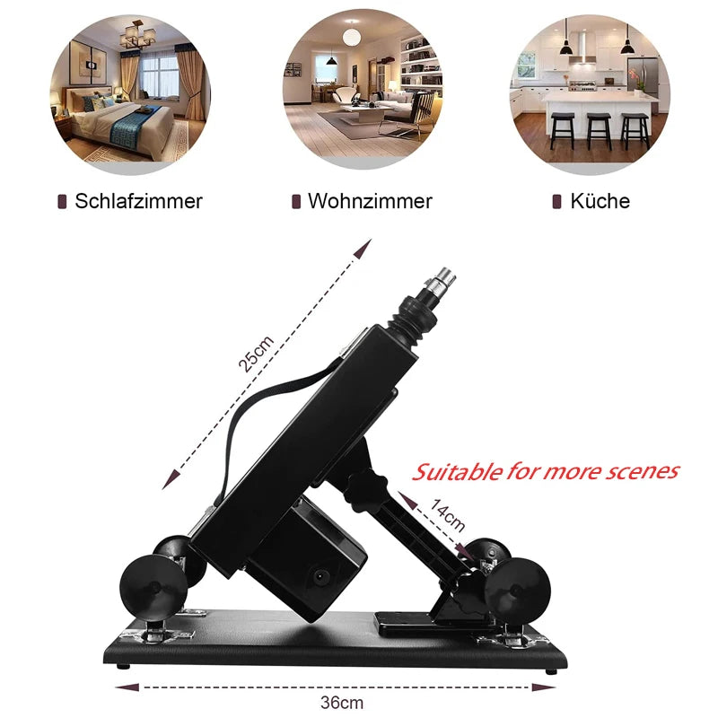 Adjustable Masturbating Pumping Gun for Women