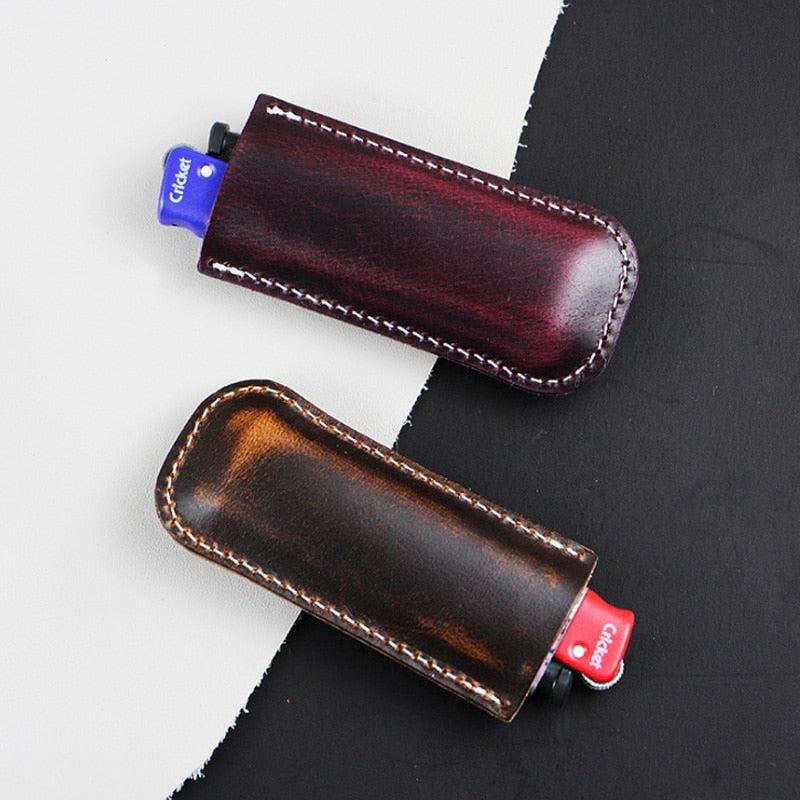 Cowhide Leather Lighter