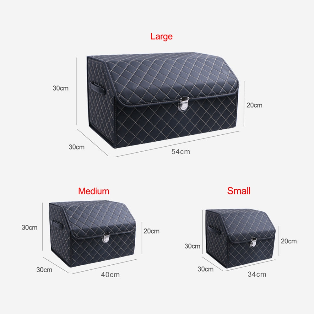 PU Leather Storage Box