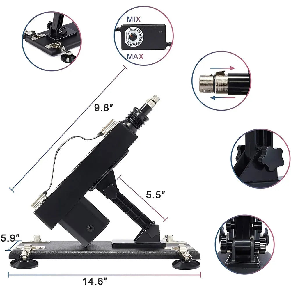 Adjustable Masturbating Pumping Gun for Women
