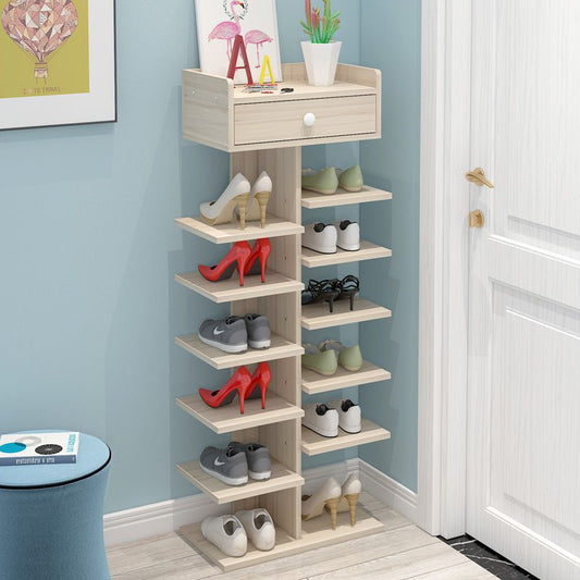 Wooden Shoe Rack Cabinet