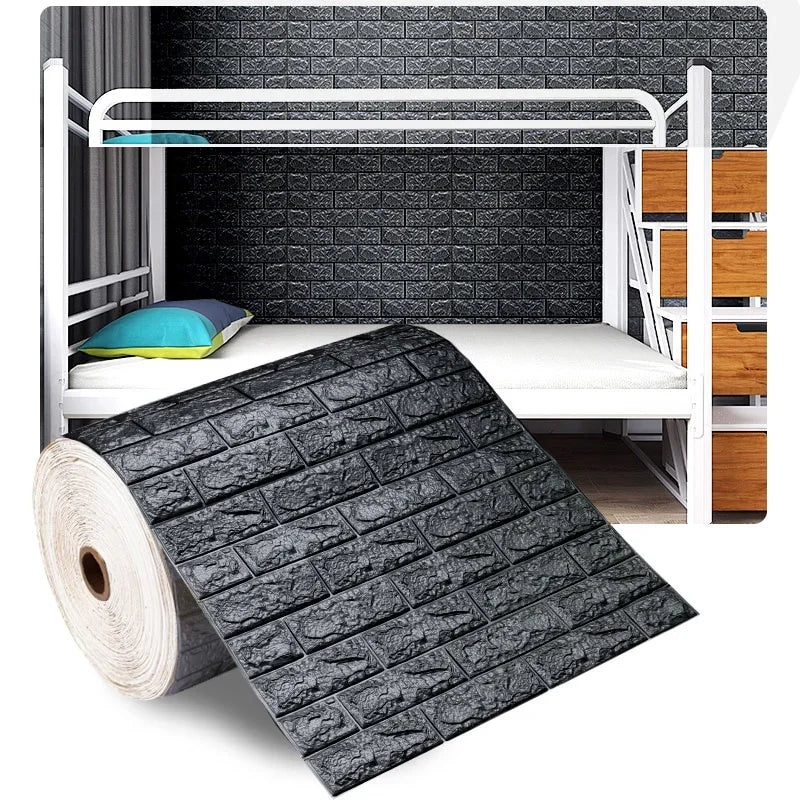 3D Brick Wall Sticker