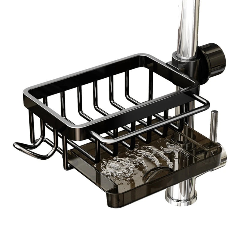 Kitchen Sink Faucet Organizer Shelf