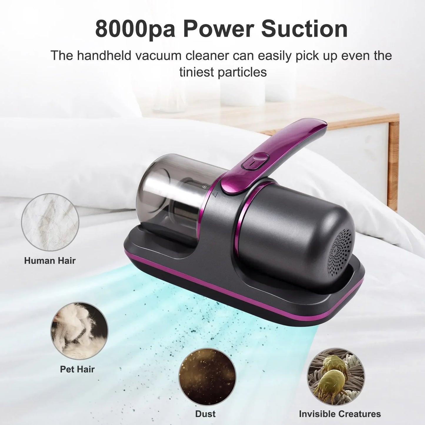 Compact Mattress Vacuum Cleaner