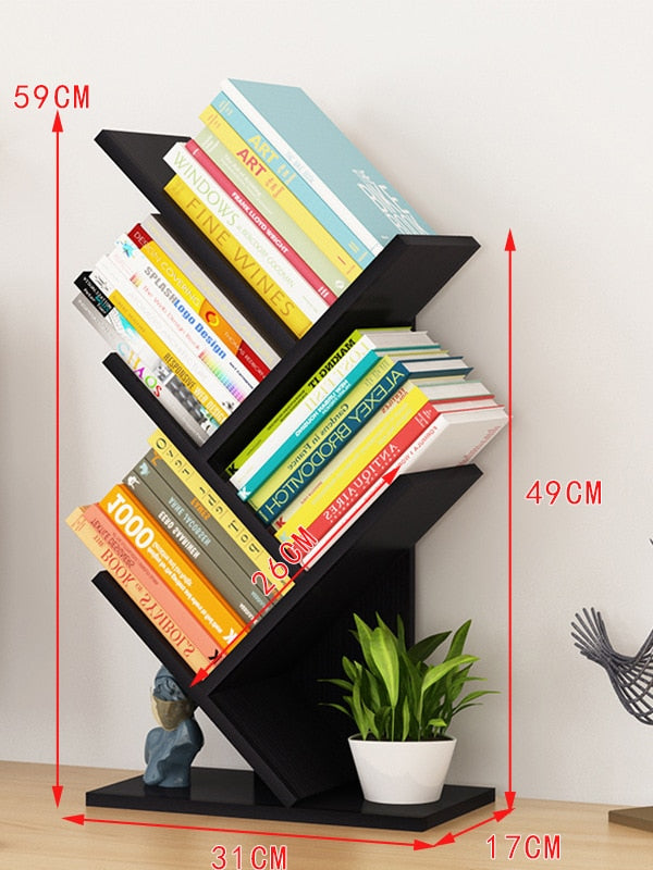 4-Shelf Book Racks