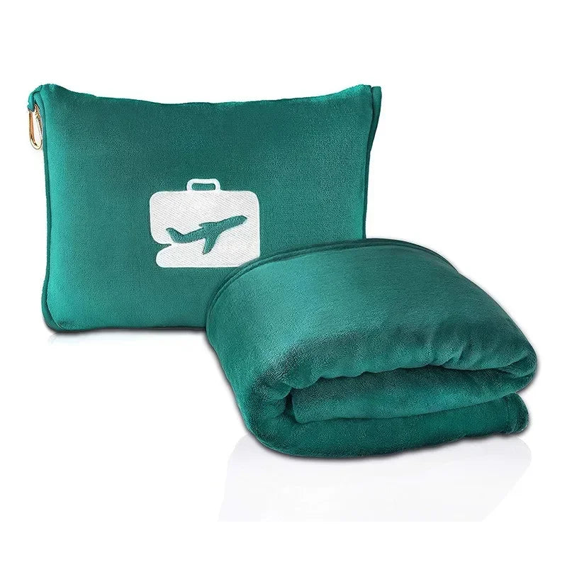 Travel Blanket Cuddle Pillow