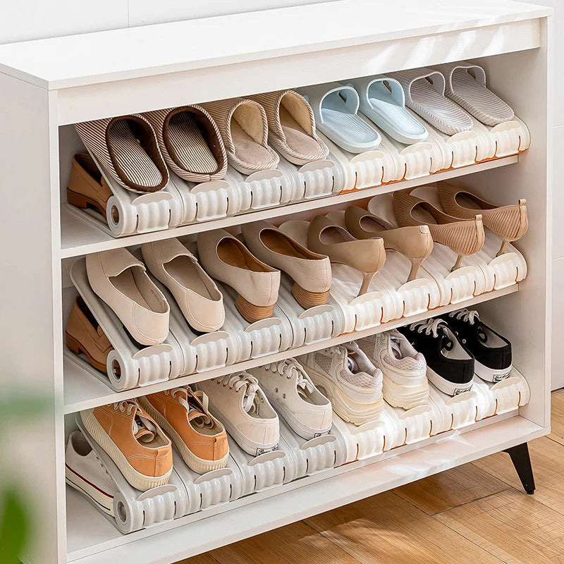 Adjustable Shoe Slots Organizer