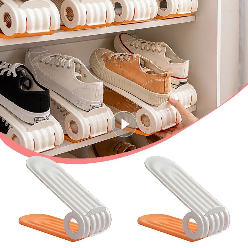 Adjustable Shoe Slots Organizer