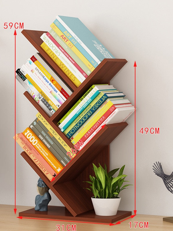 4-Shelf Book Racks