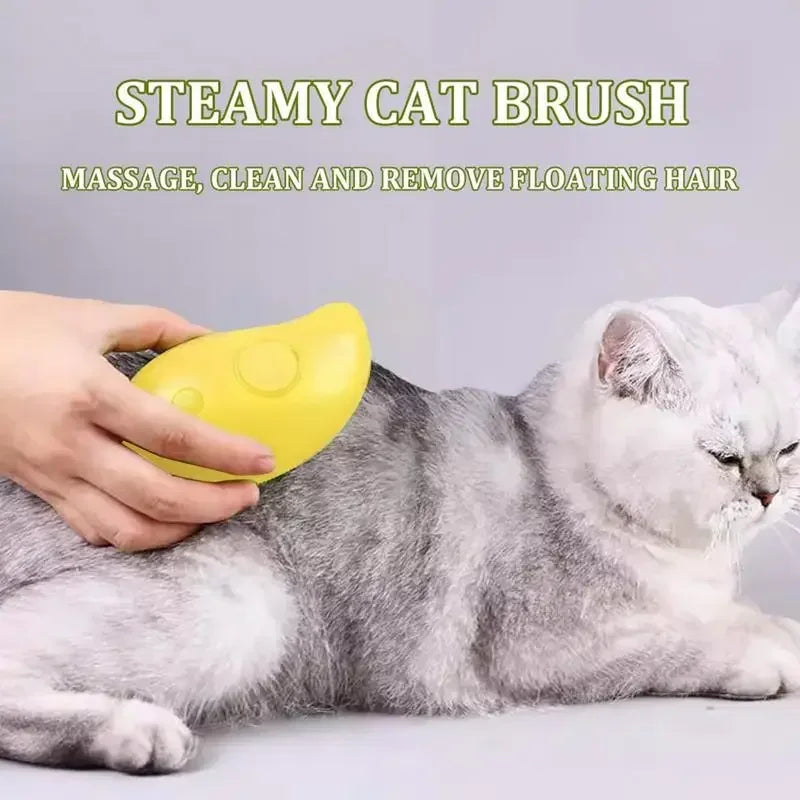 Hot Steam Brush for Pets